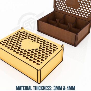 Intra απο ξύλο plywood  Χρώμα wenge 3mm-4mm πάχος - Διακοσμητικό κουτί δώρου Αρχεία Δίασταση 180x120 cm INTRAFABR-4058489 - Image 1