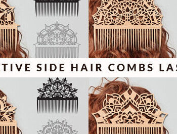 Intra απο ξύλο plywood Χρώμα wenge 3mm-4mm πάχος - Διακοσμητικές χτένες μαλλιών Δέσμη κοπής με λέιζερ Δίασταση 20x20 cm INTRAFABR-118209020 - Image 1