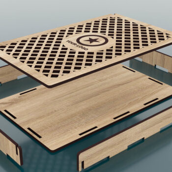 Intra απο ξύλο plywood Χρώμα wenge 3mm-4mm πάχος - Διακοσμητικά κοσμήματα Κουτί δώρου Αρχεία Δίασταση 202x127 cm INTRAFABR-118074496 - Image 2