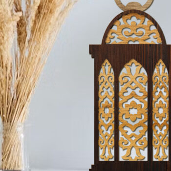 Intra απο ξύλο plywood  Χρώμα wenge 3mm-4mm πάχος - Διακοσμητικό πρότυπο ξύλινης κοπής φαναριού Δίασταση 4x8 cm INTRAFABR-114772600 - Image 3