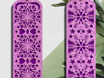 Intra απο ξύλο plywood  Χρώμα wenge 3mm-4mm πάχος - Διακοσμητικό Σετ σελιδοδεικτών κοπής με λέιζερ Δίασταση 5x20 cm INTRAFABR-75199261 - Image 8