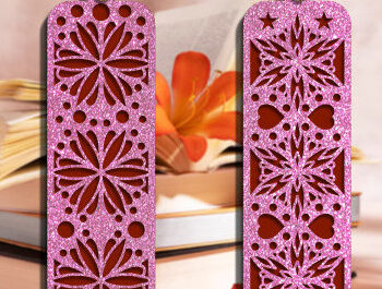 Intra απο ξύλο plywood  Χρώμα wenge 3mm-4mm πάχος - Διακοσμητικό Σετ σελιδοδεικτών κοπής με λέιζερ Δίασταση 5x20 cm INTRAFABR-75199261 - Image 11