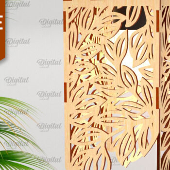 Intra απο ξύλο plywood  Χρώμα wenge 3mm-4mm πάχος - Διακοσμητική ελαφριά . Ξύλινο Φωτιστικό Δίασταση 30x20 cm INTRAFABR-115370303 - Image 1