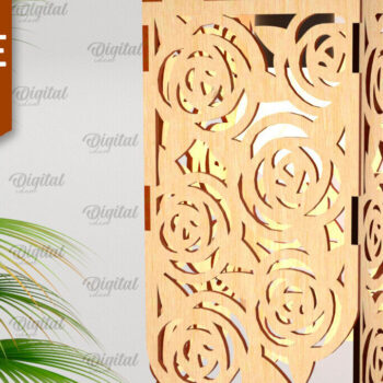 Intra απο ξύλο plywood Χρώμα wenge 3mm-4mm πάχος - Διακοσμητική ελαφριά . Ξύλινο Φωτιστικό Δίασταση 30x20 cm INTRAFABR-115370306 - Image 1