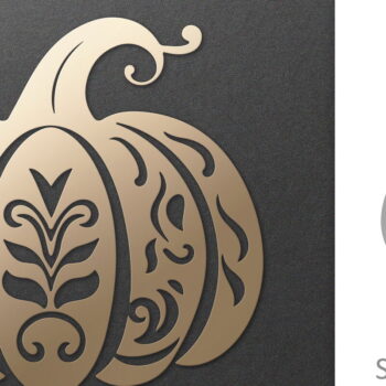 Intra απο ξύλο plywood  Χρώμα wenge 3mm-4mm πάχος - Διακοσμητικό κομμένο Mandala Pumpkin Δίασταση 30x30 cm INTRAFABR-98635784 - Image 1