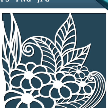 Intra απο ξύλο plywood  Χρώμα wenge 3mm-4mm πάχος - με λέιζερ διακοσμητικά πάνελ. Δίασταση 40x50 cm INTRAFABR-98336678 - Image 1