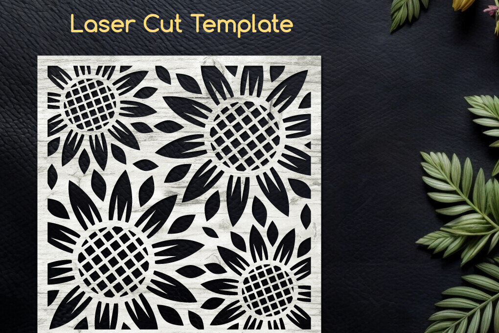 Intra απο ξύλο plywood  Χρώμα wenge 3mm-4mm πάχος - Διακοσμητικό πάνελ με ηλίανθου Δίασταση 40x50 cm INTRAFABR-98389383