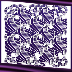 Intra απο ξύλο plywood  Χρώμα wenge 3mm-4mm πάχος - Διακοσμητικά πάνελ, κομμένα αρχεία για Cnc Δίασταση 40x50 cm INTRAFABR-98636163