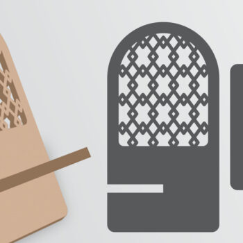 Intra απο ξύλο plywood  Χρώμα wenge 3mm-4mm πάχος - Διακοσμητική θήκη τηλεφώνου Lasercut Δίασταση 30x20 cm INTRAFABR-81927270 - Image 6