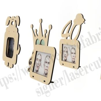 Intra απο ξύλο plywood  Χρώμα wenge 3mm-4mm πάχος - Διακοσμητική κορνίζα για CNC Δίασταση 20x25 cm INTRAFABR-98389191 - Image 4