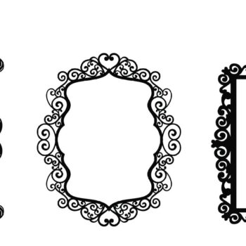 Intra απο ξύλο plywood Χρώμα wenge 3mm-4mm πάχος - Διακοσμητικό Ορθογώνιο Πλαίσιο Κοπή Laser Δίασταση 20x25 cm INTRAFABR-119069344 - Image 2