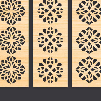 Intra απο ξύλο plywood  Χρώμα wenge 3mm-4mm πάχος - Διακοσμητικό Panel Wall Dec Δίασταση 6x6 cm INTRAFABR-81735975 - Image 1