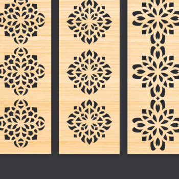 Intra απο ξύλο plywood  Χρώμα wenge 3mm-4mm πάχος - Διακοσμητικό Panel Wall Dec Δίασταση 6x6 cm INTRAFABR-81735885 - Image 1