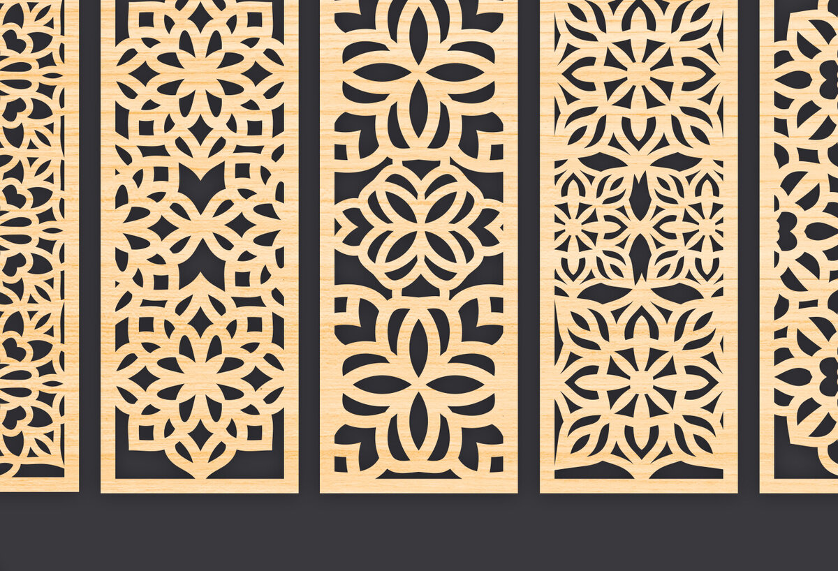 Intra απο ξύλο plywood  Χρώμα wenge 3mm-4mm πάχος - Διακοσμητικό Panel Wall Dec Δίασταση 6x6 cm INTRAFABR-81735026