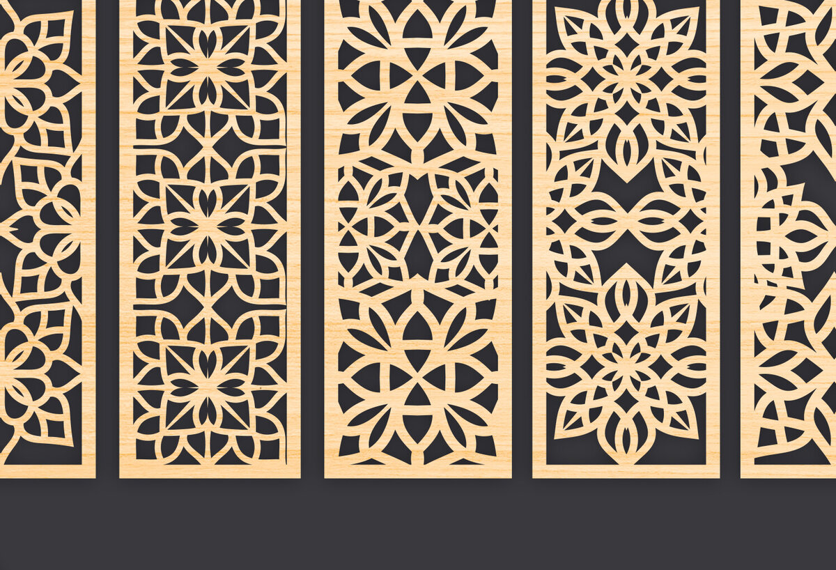 Intra απο ξύλο plywood  Χρώμα wenge 3mm-4mm πάχος - Διακοσμητικό Panel Wall Dec Δίασταση 6x6 cm INTRAFABR-81736004