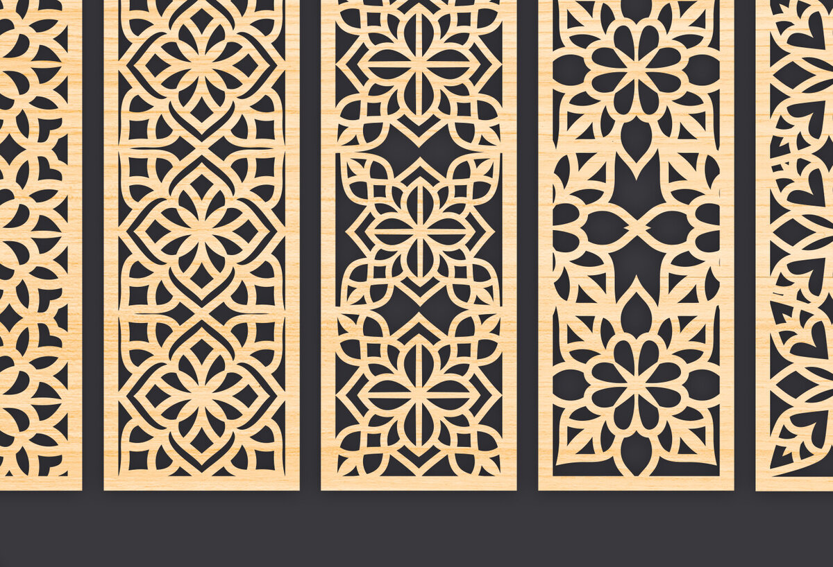 Intra απο ξύλο plywood  Χρώμα wenge 3mm-4mm πάχος - Διακοσμητικό Panel Wall Deco Δίασταση 6x6 cm INTRAFABR-118006199