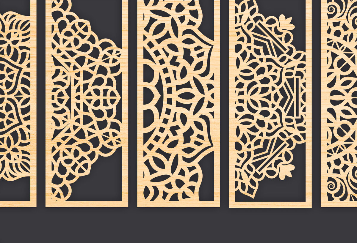 Intra απο ξύλο plywood  Χρώμα wenge 3mm-4mm πάχος - Διακοσμητικό Panel Wall Deco Δίασταση 6x6 cm INTRAFABR-9436672