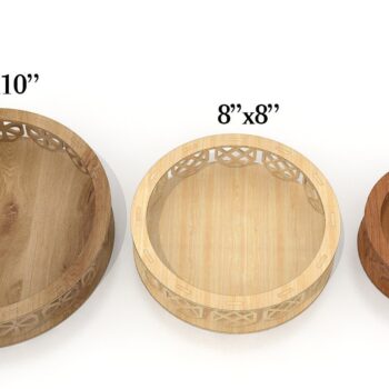 Intra απο ξύλο plywood  Χρώμα wenge 3mm-4mm πάχος - Διακοσμητικός Δίσκος , Ξύλινο Σκαλιστό Δίασταση 30x20 cm INTRAFABR-113537264 - Image 1