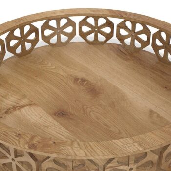 Intra απο ξύλο plywood  Χρώμα wenge 3mm-4mm πάχος - Διακοσμητικός Δίσκος , Ξύλινο Σκαλιστό Δίασταση 30x20 cm INTRAFABR-113537264 - Image 4