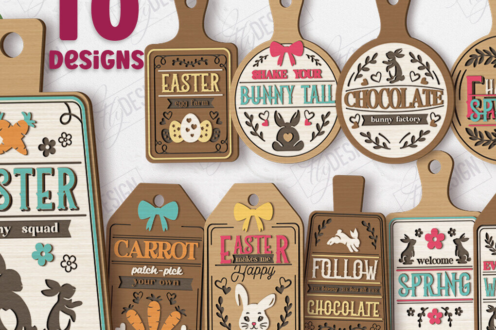 Intra απο ξύλο plywood  Χρώμα wenge 3mm-4mm πάχος - Διακοσμητικές vintage πασχαλινές σανίδες Δίασταση 15x15 cm INTRAFABR-113537552