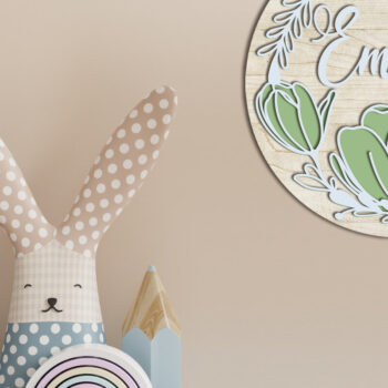 Intra απο ξύλο plywood  Χρώμα wenge 3mm-4mm πάχος - Διακοσμητική τέχνη τοίχων, πρότυπο πολλαπλών στρώσεων Δίασταση 14x14 cm INTRAFABR-113536722 - Image 2