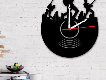 Intra απο ξύλο plywood Χρώμα wenge 3mm-4mm πάχος - Διακοσμητικό Ρολόι Τοίχου Πακέτο κοπής με λέιζερ Δίασταση 20x20 cm INTRAFABR-113537616 - Image 3