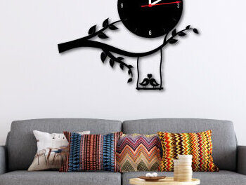 Intra απο ξύλο plywood Χρώμα wenge 3mm-4mm πάχος - Διακοσμητικό Ρολόι Τοίχου Πακέτο κοπής με λέιζερ Δίασταση 20x20 cm INTRAFABR-113537616 - Image 10