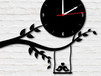 Intra απο ξύλο plywood Χρώμα wenge 3mm-4mm πάχος - Διακοσμητικό Ρολόι Τοίχου Πακέτο κοπής με λέιζερ Δίασταση 20x20 cm INTRAFABR-113537616 - Image 11