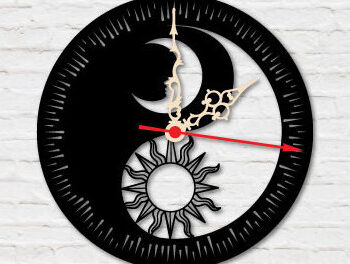 Intra απο ξύλο plywood Χρώμα wenge 3mm-4mm πάχος - Διακοσμητικό Ρολόι Τοίχου Πακέτο κοπής με λέιζερ Δίασταση 20x20 cm INTRAFABR-113537616 - Image 13