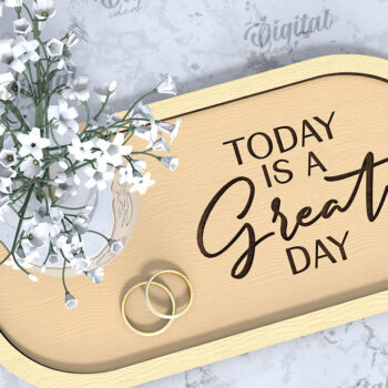 Intra απο ξύλο plywood  Χρώμα wenge 3mm-4mm πάχος - Διακοσμητικό Δίσκο Γάμου με λέιζερ Δίασταση 20x20 cm INTRAFABR-114204844 - Image 5