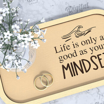 Intra απο ξύλο plywood  Χρώμα wenge 3mm-4mm πάχος - Διακοσμητικό Δίσκο Γάμου με λέιζερ Δίασταση 20x20 cm INTRAFABR-114205000 - Image 1