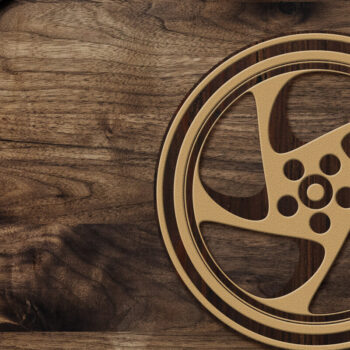 Intra απο ξύλο plywood  Χρώμα wenge 3mm-4mm πάχος - Διακοσμητικός Ξυλοκόψιμο Σουβέρ Δίασταση 4x4 cm INTRAFABR-114205061 - Image 2