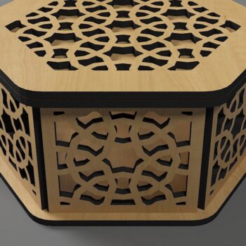 Intra απο ξύλο plywood Χρώμα wenge 3mm-4mm πάχος - Διακοσμητικό Ξύλινο Δώρο / Δίασταση 30x20 cm INTRAFABR-114206417 - Image 3