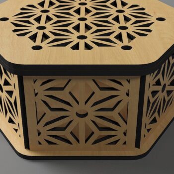 Intra απο ξύλο plywood Χρώμα wenge 3mm-4mm πάχος - Διακοσμητικό Ξύλινο Δώρο / Δίασταση 30x20 cm INTRAFABR-114206417 - Image 5