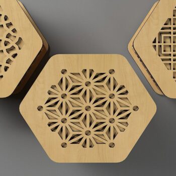 Intra απο ξύλο plywood Χρώμα wenge 3mm-4mm πάχος - Διακοσμητικό Ξύλινο Δώρο / Δίασταση 30x20 cm INTRAFABR-114206417 - Image 7