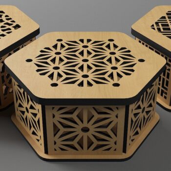 Intra απο ξύλο plywood Χρώμα wenge 3mm-4mm πάχος - Διακοσμητικό Ξύλινο Δώρο / Δίασταση 30x20 cm INTRAFABR-114206417 - Image 8