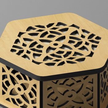 Intra απο ξύλο plywood Χρώμα wenge 3mm-4mm πάχος - Διακοσμητικό Ξύλινο Δώρο / Δίασταση 30x20 cm INTRAFABR-114207106 - Image 4