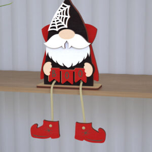 Intra απο ξύλο plywood  Χρώμα wenge 3mm-4mm πάχος - Διακοσμητικό Ξύλινο Gnome |Καθιστό Ειδώλιο Δίασταση 20x20 cm INTRAFABR-113536639