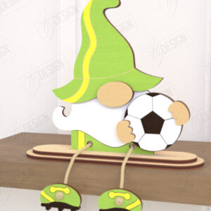 Intra απο ξύλο plywood  Χρώμα wenge 3mm-4mm πάχος - Διακοσμητικό Ξύλινο Gnome |Καθιστό Ειδώλιο Δίασταση 20x20 cm INTRAFABR-119062945