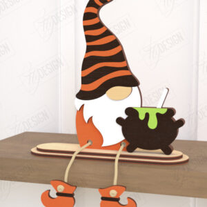 Intra απο ξύλο plywood  Χρώμα wenge 3mm-4mm πάχος - Διακοσμητικό Ξύλινο Gnome |Καθιστό Ειδώλιο Δίασταση 20x20 cm INTRAFABR-98692252