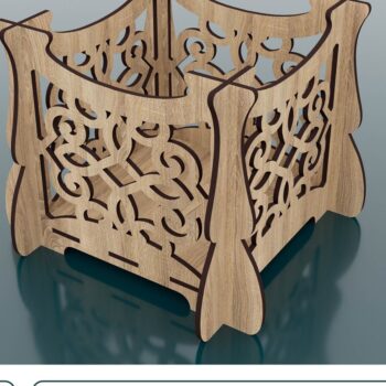 Intra απο ξύλο plywood  Χρώμα wenge 3mm-4mm πάχος - Διακοσμητικά Ξύλινα Αρχεία Δώρου Αποθήκευσης Δίασταση 170x170 cm INTRAFABR-94250774 - Image 1