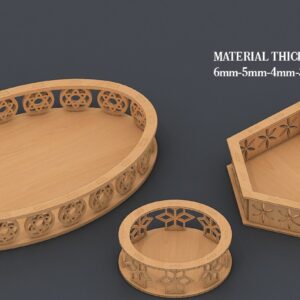 Intra απο ξύλο plywood  Χρώμα wenge 3mm-4mm πάχος - Διακοσμητικά πρότυπα δέσμης ξύλινων δίσκων Δίασταση 30x20 cm INTRAFABR-94251035