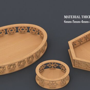 Intra απο ξύλο plywood  Χρώμα wenge 3mm-4mm πάχος - Διακοσμητικά πρότυπα δέσμης ξύλινων δίσκων Δίασταση 30x20 cm INTRAFABR-94251035 - Image 1