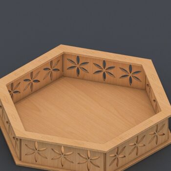 Intra απο ξύλο plywood  Χρώμα wenge 3mm-4mm πάχος - Διακοσμητικά πρότυπα δέσμης ξύλινων δίσκων Δίασταση 30x20 cm INTRAFABR-94251035 - Image 6