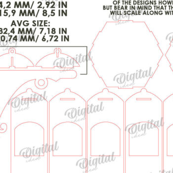 Intra απο ξύλο plywood  Χρώμα wenge 3mm-4mm πάχος - Διακοσμητικό Ξύλινο Επιτοίχιο Φωτιστικό Κοπής Laser Δίασταση 30x20 cm INTRAFABR-106091393 - Image 3