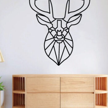 Intra απο ξύλο plywood Χρώμα wenge 3mm-4mm πάχος - κοπής λέιζερ κυνηγιού ελαφιού, τέχνη τοίχου Δίασταση 40x50 cm INTRAFABR-100749865 - Image 2