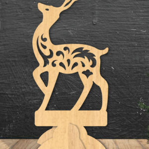 Intra απο ξύλο plywood  Χρώμα wenge 3mm-4mm πάχος - Deer Decor Home 3 Δίασταση 20x20 cm INTRAFABR-94665628