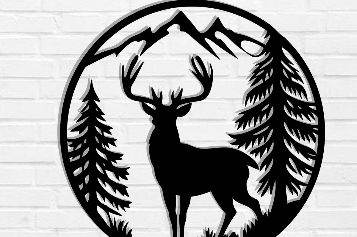 Intra απο ξύλο plywood  Χρώμα wenge 3mm-4mm πάχος - Deer Decor Wall , DXF Δίασταση 40x50 cm INTRAFABR-94665576