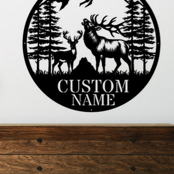 Intra απο ξύλο plywood Χρώμα wenge 3mm-4mm πάχος - Ελάφια ά σημάδια Δίασταση 30x40 cm INTRAFABR-123766505 - Image 1