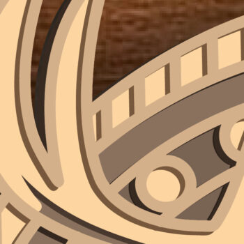 Intra απο ξύλο plywood  Χρώμα wenge 3mm-4mm πάχος - Ελάφια Πολυστρωματικά /Κόντρα πλακέ κομμένα ελάφια Δίασταση 30x20 cm INTRAFABR-112519420 - Image 8